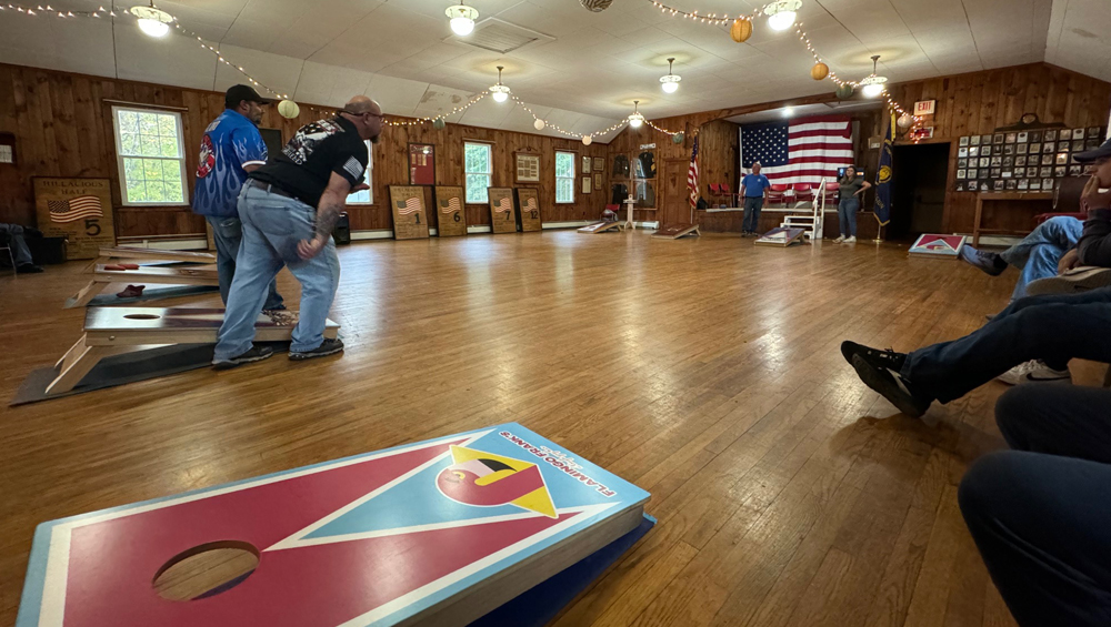 Post 27 hosts Lions Club’s cornhole tourney