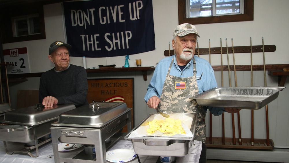 Monthly breakfast set for Sunday at Post 27