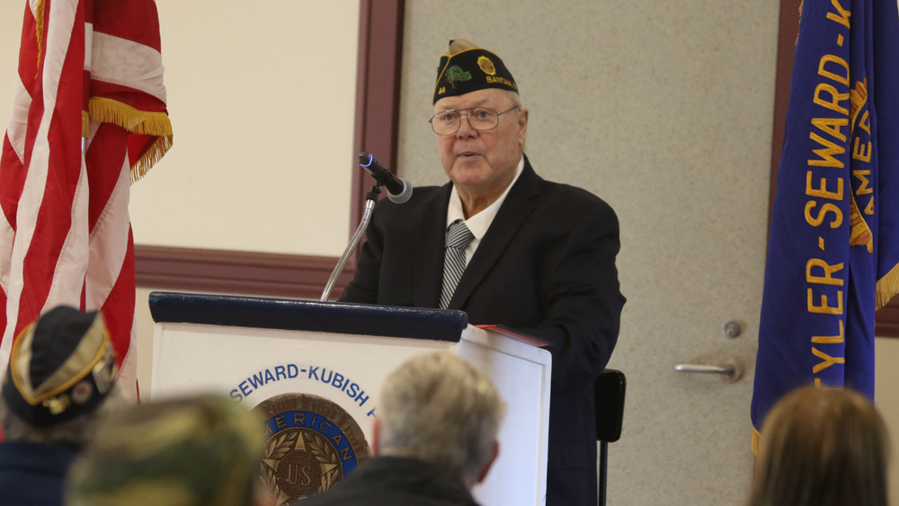 Post 44 recognizes World War II veteran