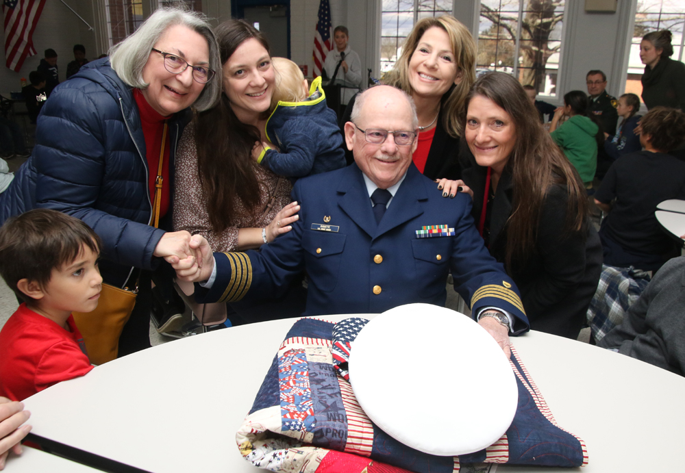 Goshen veteran receives Quilt of Valor