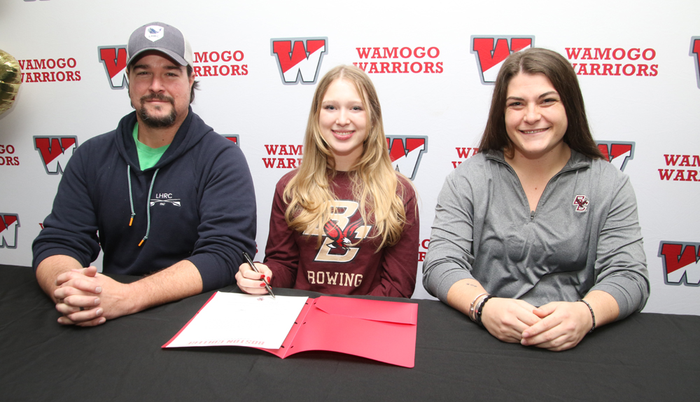 LHRC’s McTamney to row at Boston College