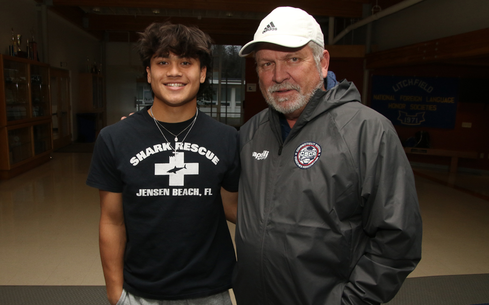 Laure recognized by state soccer coaches