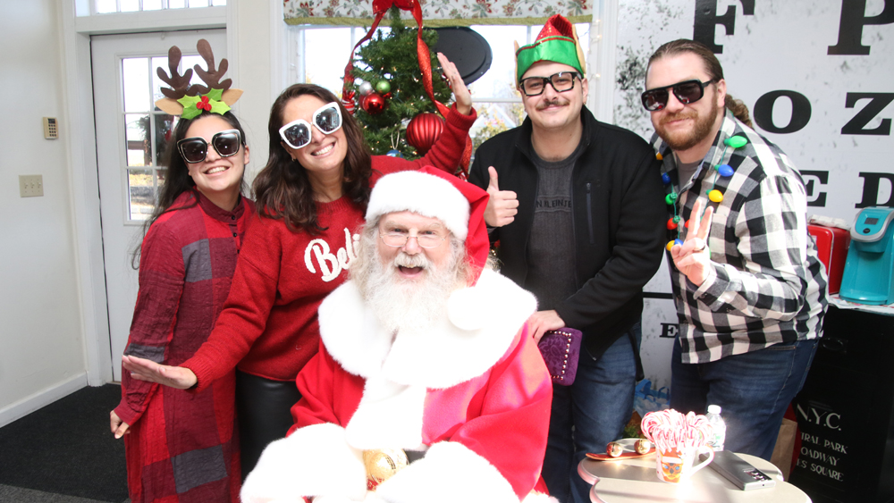 Santa celebrates with Eyes on Litchfield