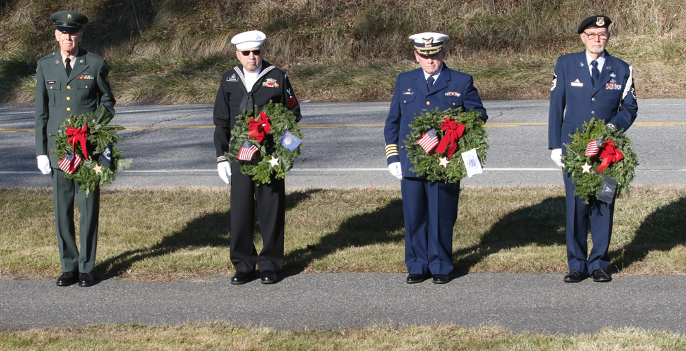 Patriotic tribute paid at All-Wars Memorial