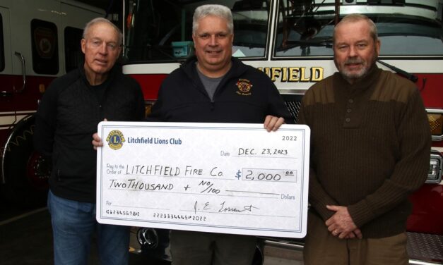 Lions gesture aids Litchfield Fire Company