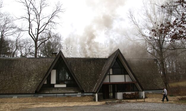 Chimney fire damages Litchfield home