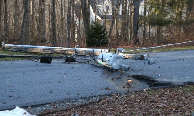 Power’s out on East Chestnut Hill Road