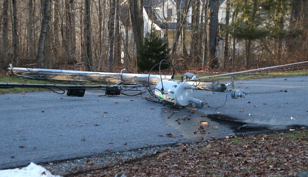 Power’s out on East Chestnut Hill Road