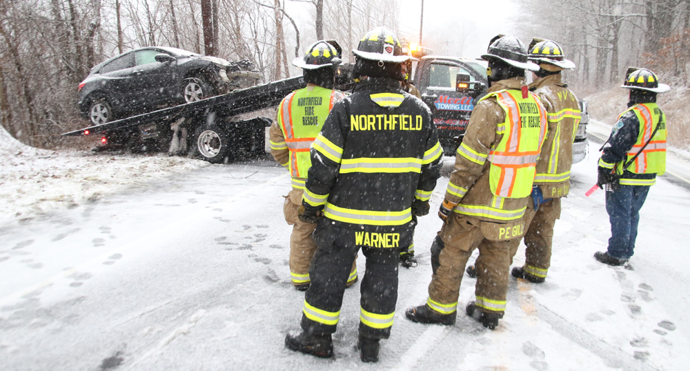 High school driver escapes serious injury