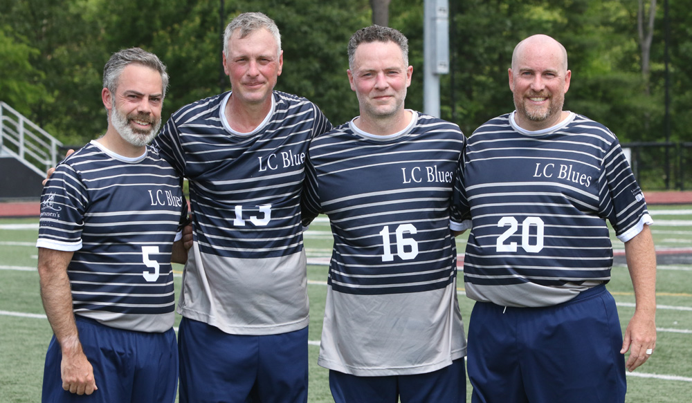 Aging soccer players are still competing