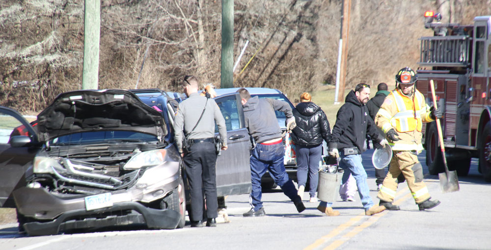 More motor vehicle mayhem on Route 202