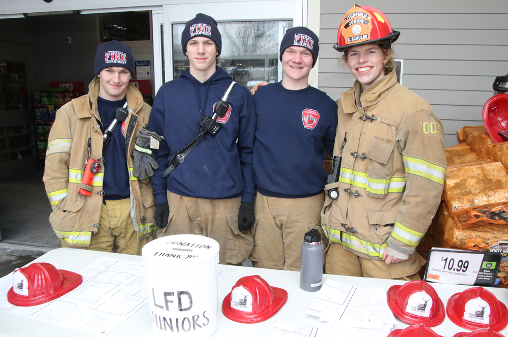 Litchfield junior firefighters raising money