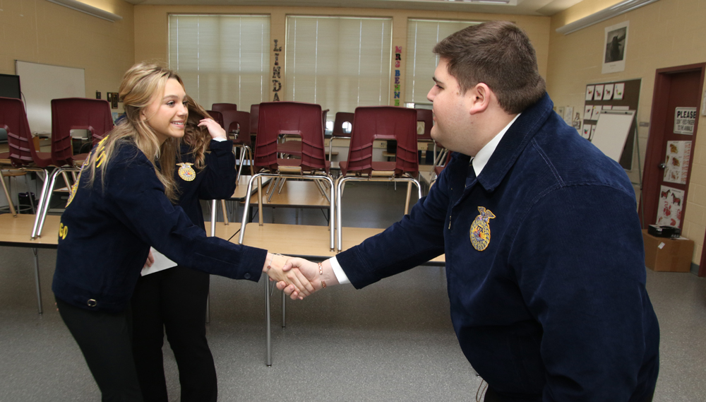 Dignitaries tour Wamogo agriculture center