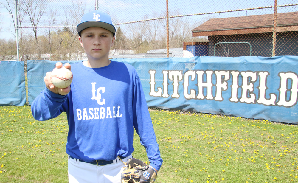 Litchfield freshman hurler untouchable