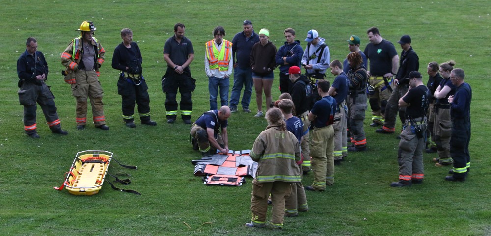 Firefighters hone rescue abilities in drill