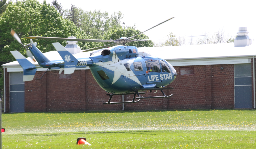 Motorcyclist seriously injured in Goshen