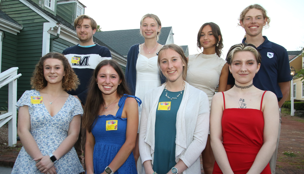 High school seniors honored by Lions Club