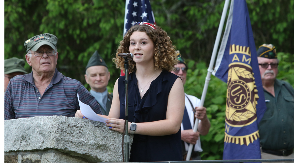 Memorial Day tribute solemn in Goshen