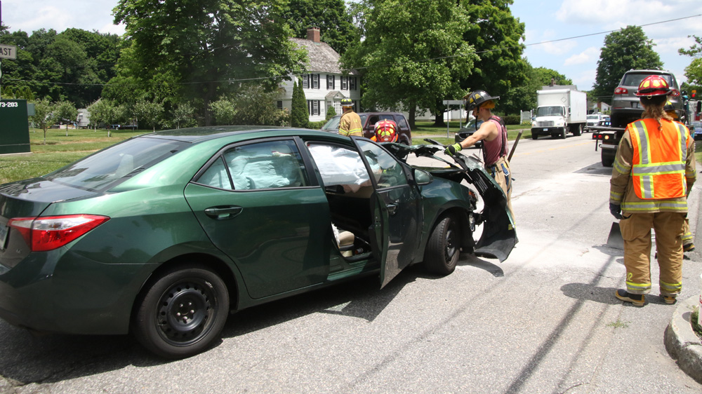 Three injured in accident on East Street