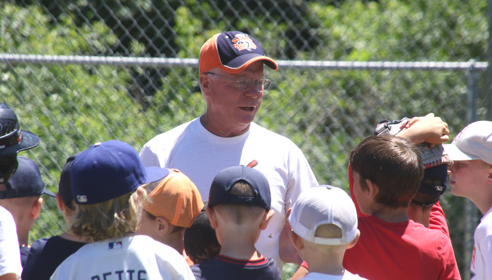 Twister Baseball clinic ends first session