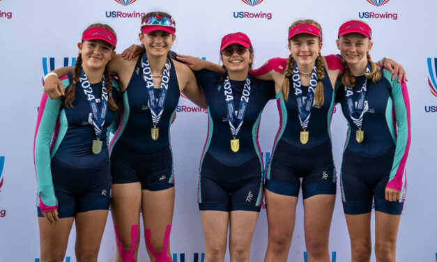 Rowing club competes in northeast event