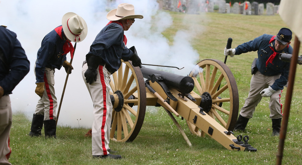 Bantam hosts spirited display of patriotism