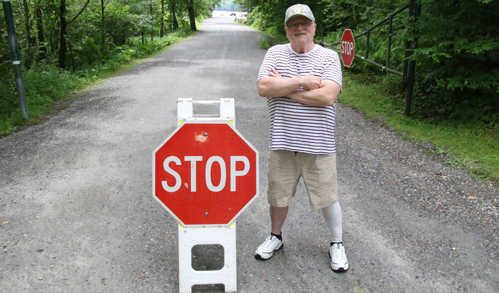 Tom Saunders: Town beach gatekeeper