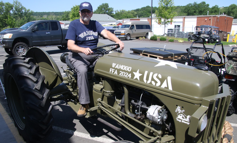 Restored 1942 tractor is FFA raffle prize