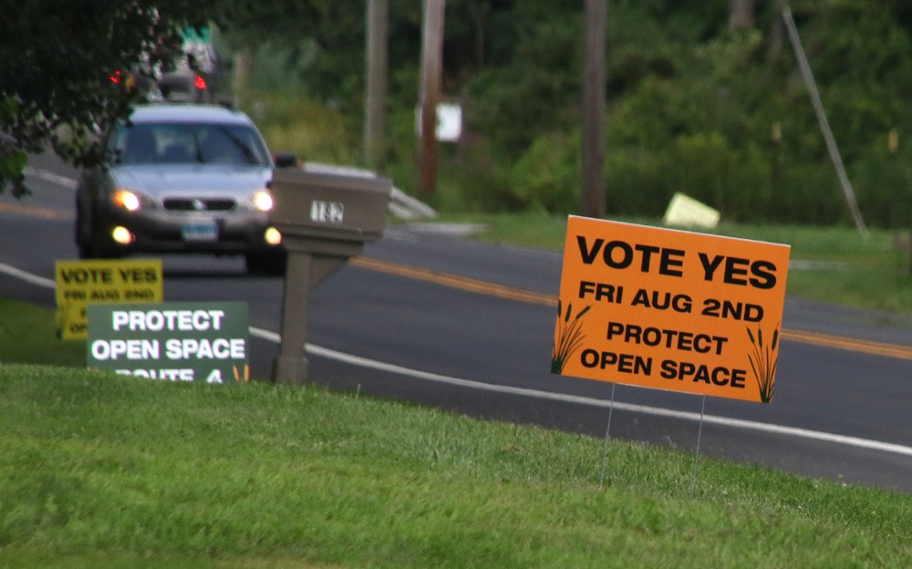 Goshen referendum set on land question