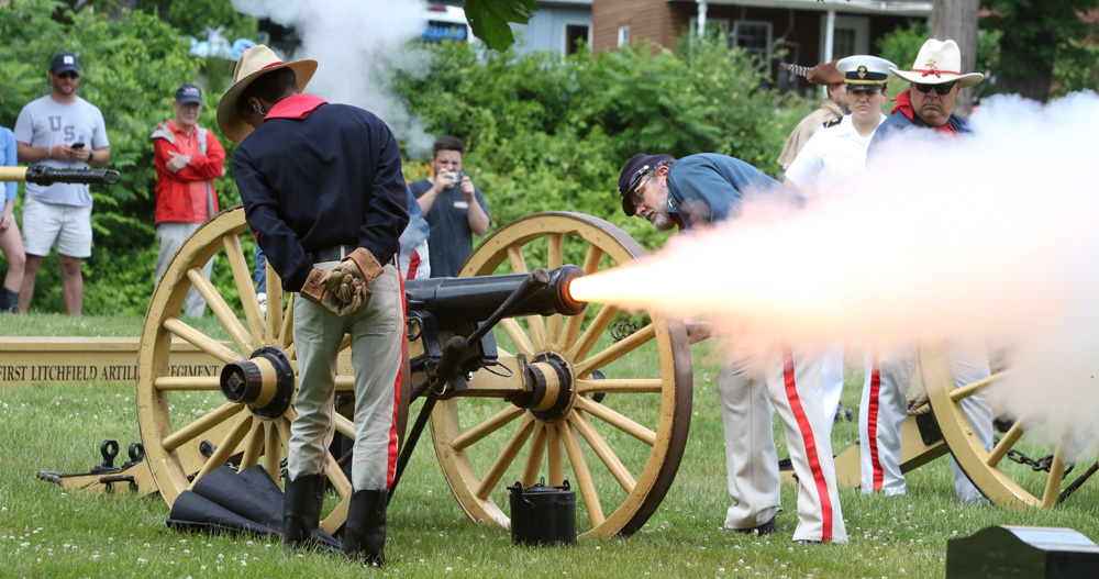 Bantam Blast: Fourth of July ceremony set