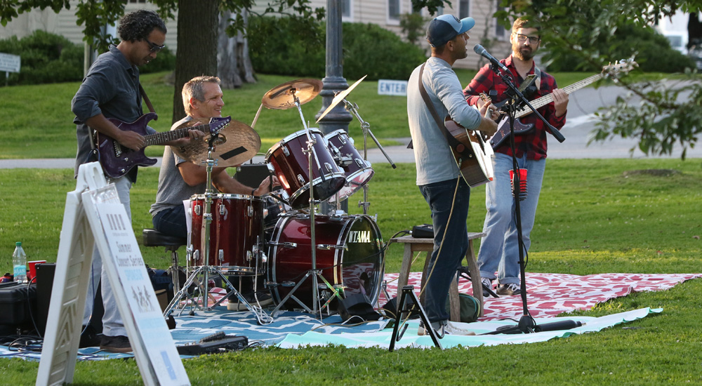 Local act closes out summer concert series