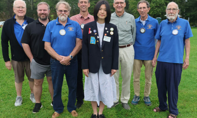 Rotary Club welcomes student from Japan