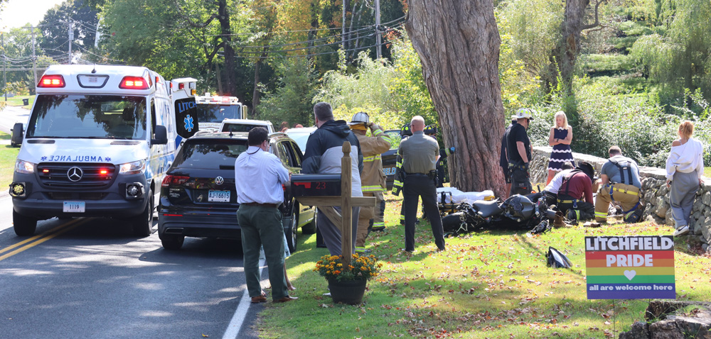 Motorcyclist hurt in Norfolk Road crash