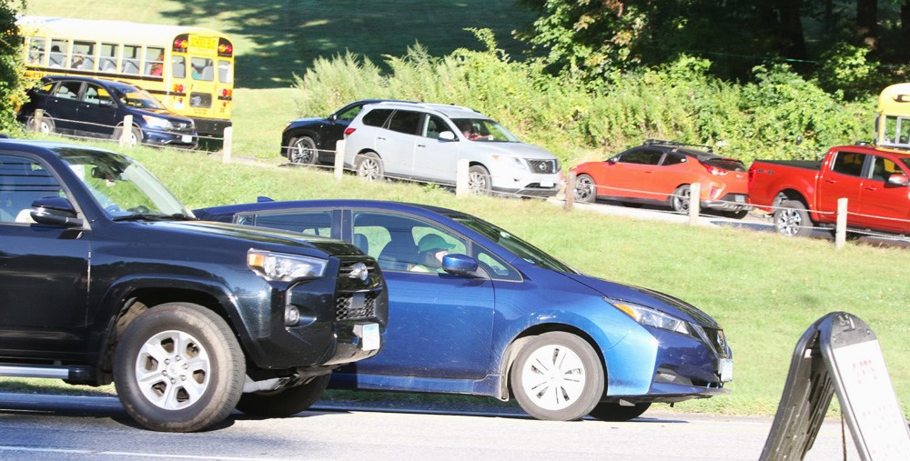 Tuesday morning traffic blues at Lakeview