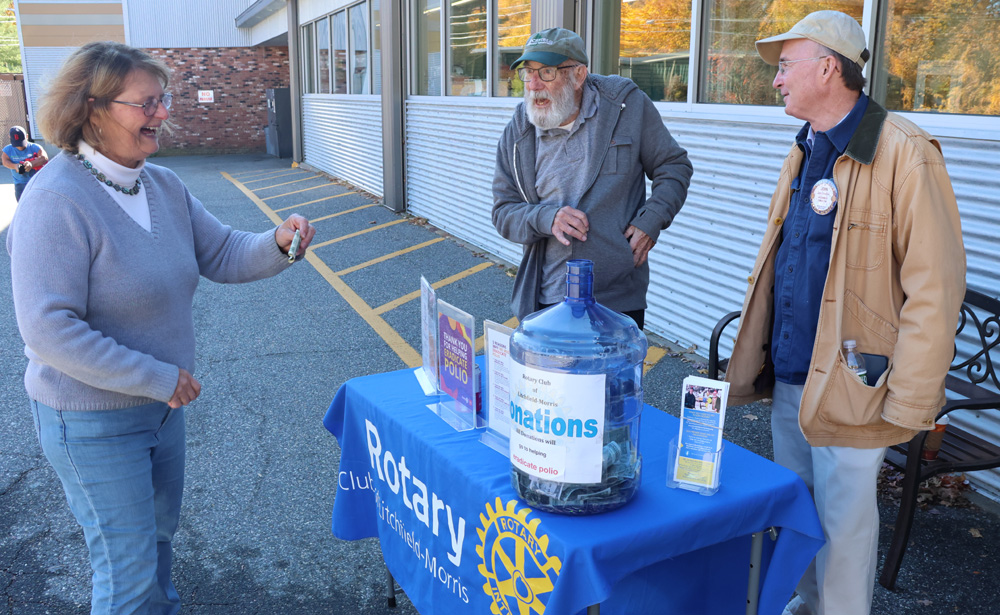 Rotary Club is in the fight against polio