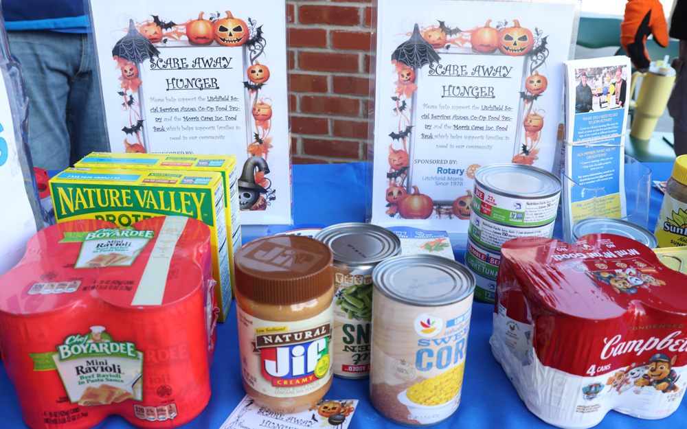 Rotary food drive benefits food pantries