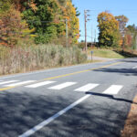 Flashing beacons to help greenway safety