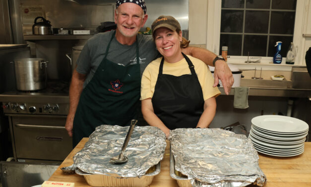 Goshen Scouts treat veterans to dinner