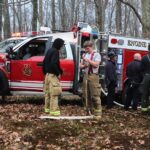 Local firefighters help quell brush fire