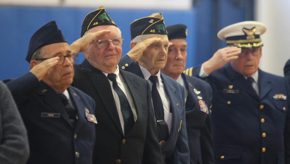 Goshen Center School pays tribute to vets