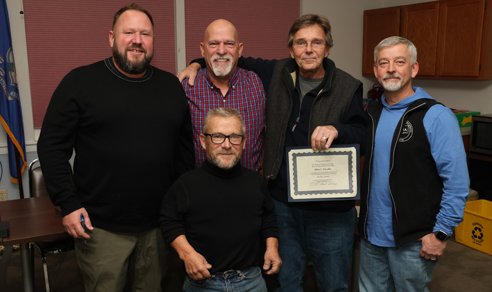 Goshen selectmen honor Allen Kinsella