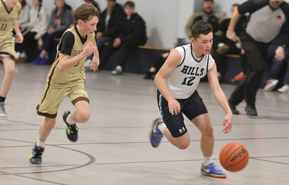 Hills boys play tough in loss to Thomaston