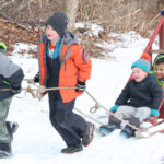 A winter celebration at community center