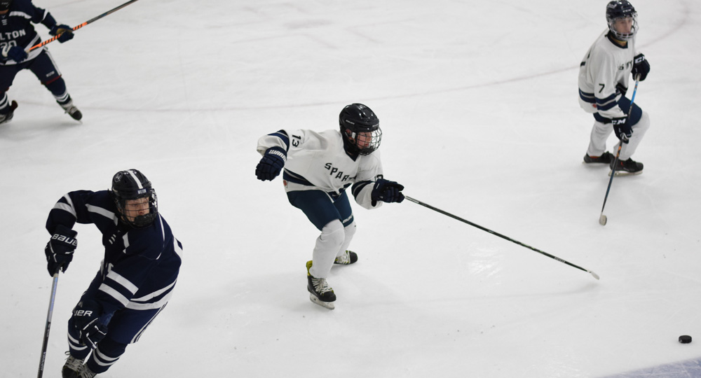 Lakeview players on Shepaug co-op team