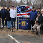 Post 27 provides depository for worn flags