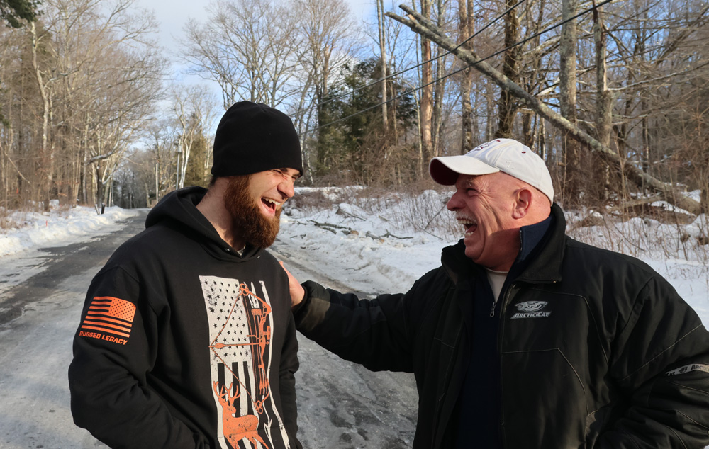 Ice storm downs trees, knocks out power