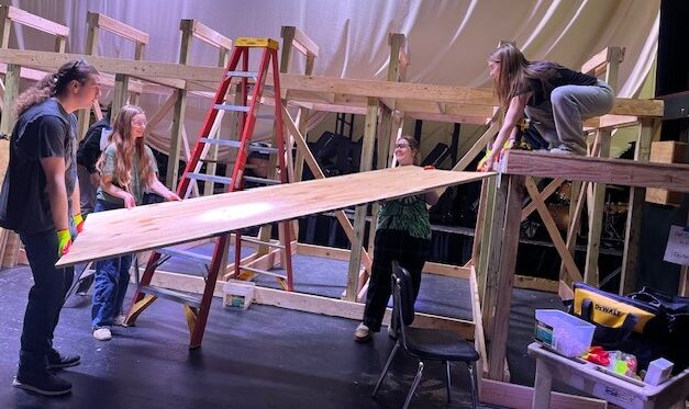 Q’s News: Building a set for the first show