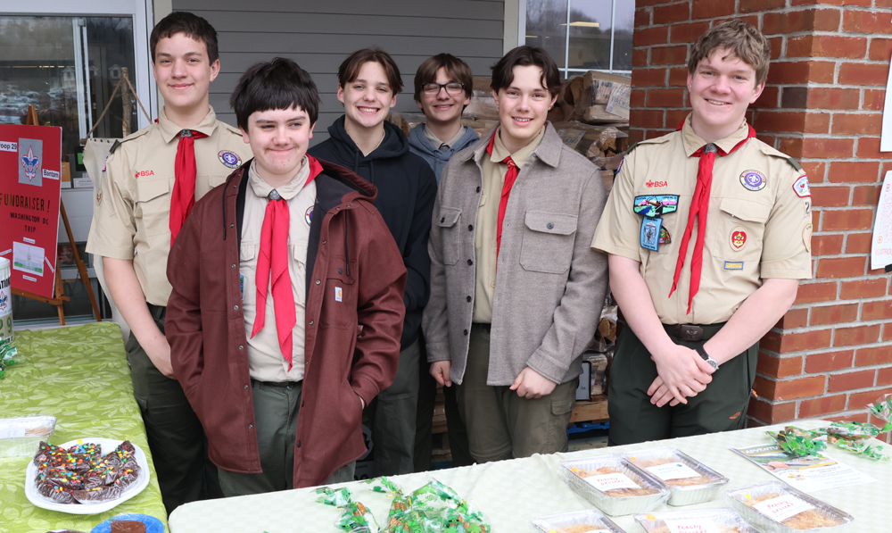 Scouts raising money for Washington trip