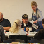 Pancakes on the menu at Warren breakfast