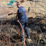 Firefighters make quick work of brush fire